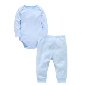 2 Pcs/set Baby Clothing Set 100% Cotton Romper