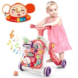 Baby Walker 5 in 1 Sit-to-Stand Learning Scooter