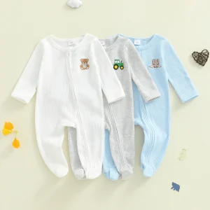 Newborn Infant Baby 100% Soft Cotton Rompers