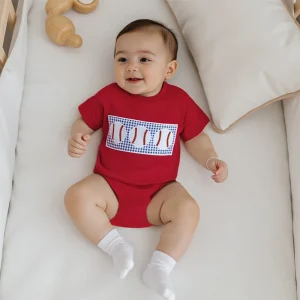 Toddler Boy or Girl Baseball Romper