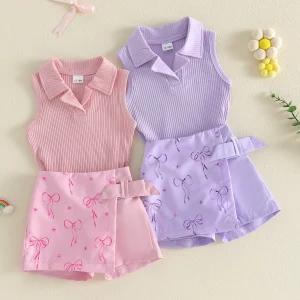 Toddler and Baby Shorts  2 Piece Set