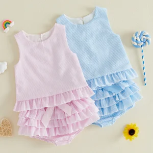 Baby/Toddler  Floral Print Top and Shorts Set