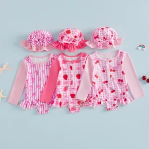 Baby and Toddler Beachwear with Cap