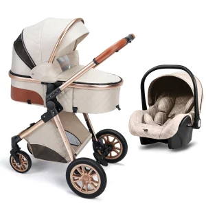 3-in-1 Stroller with Reversible Parent-Facing Car Seat