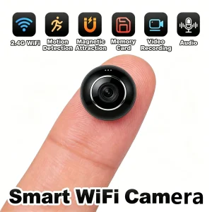 Tiny Portable HD WiFi Surveillance  Camera Baby Monitor
