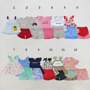 Toddler Girl 2 Piece Summer Outfits