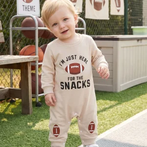 Football Baby, Toddler Romper 0-18 Months