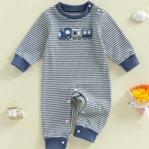 Toddler Baby Playsuit Loose Fit Romper 0-18 Months