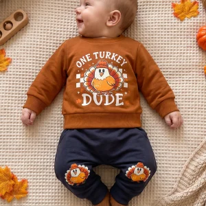 Thanksgiving Outfits Toddler and Newborn