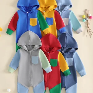 Baby Hooded Jumpsuit